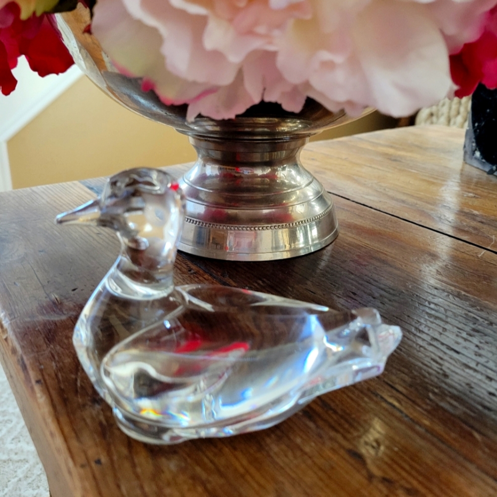 Baccarat Crystal Duck Figurine Collection